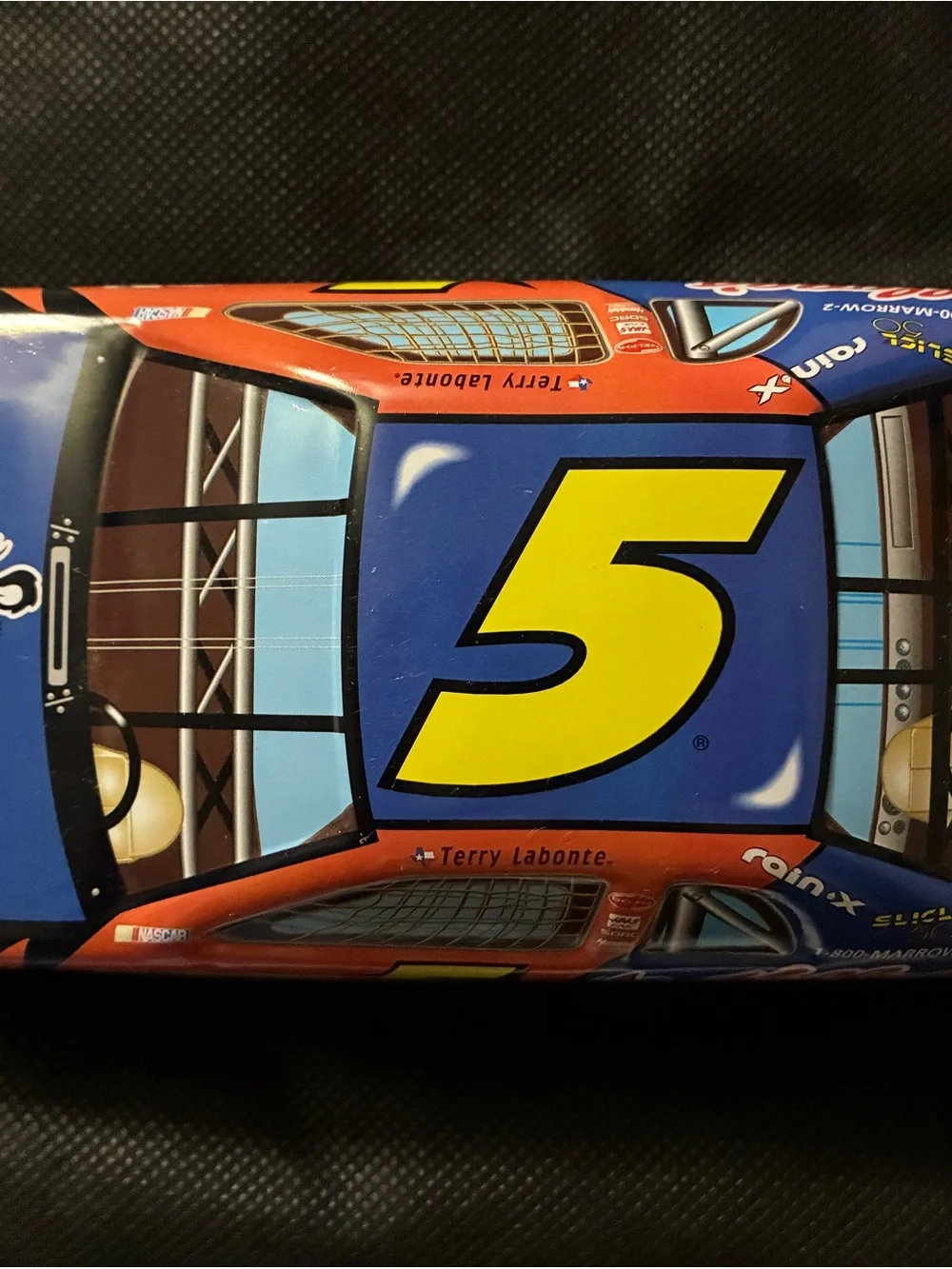 Kelloggs Race car Collectable Tin